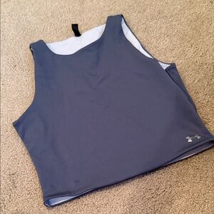 Under Armour Gray Sleeveless Athletic Top